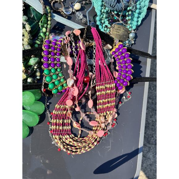 Costume Jewelry *mostly* Wearable 6 Pounds, Vintage / Modern - Picture 4 of 10